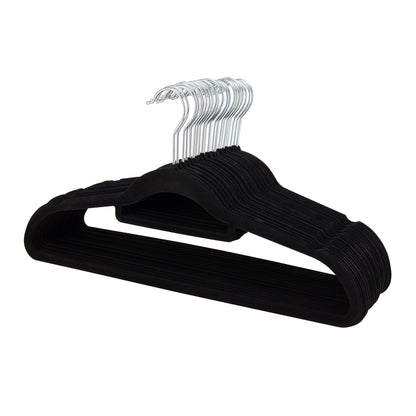 100-Piece Non-Slip Velvet Clothes Hanger